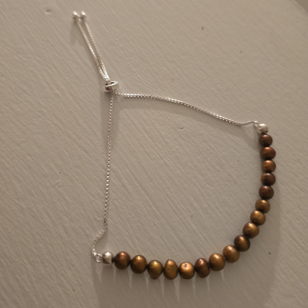Fredia Rothma Brown Beaded Bracelet